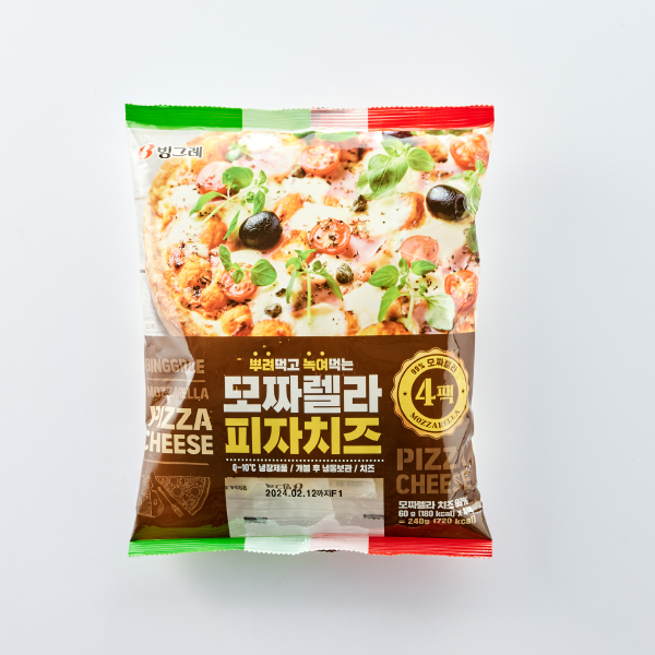 모짜렐라 피자치즈(60g*4개)