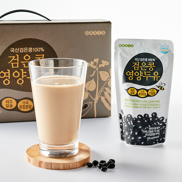 검은콩 영양 두유 (180ml×20포×2박스) 대표이미지 섬네일