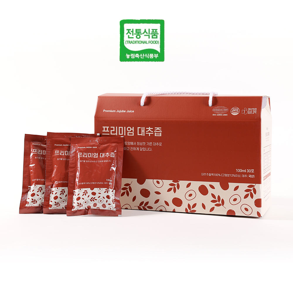 구록원 프리미엄 대추즙 100ml x 30포 대표이미지 섬네일