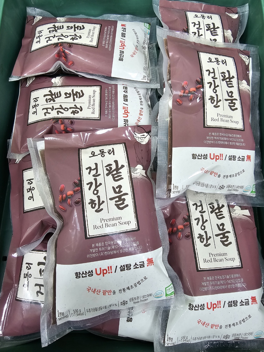 [오동리팥죽]무당 무염 항산성up 실온보관 국내산 팥만으로 만든 건강한팥물(500ml)