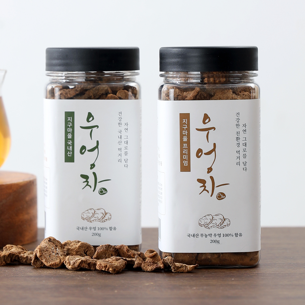 지구마을 국내산 볶은 우엉차 50g ~ 400g