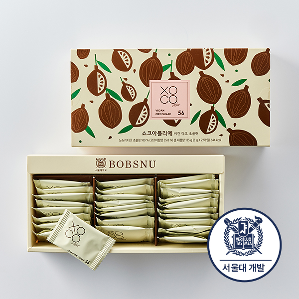 [쇼핑백 증정] 제로슈가 다크 초콜릿 2세트