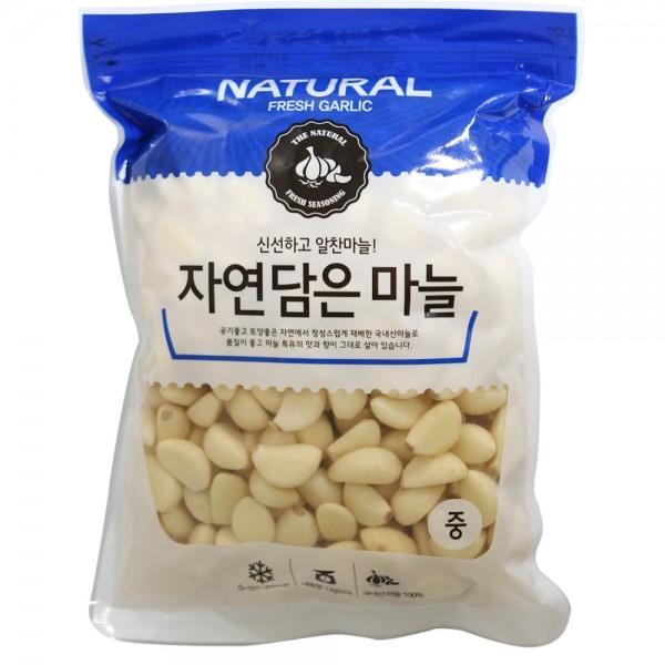 국내산 100% 마늘 깐마늘 햇마늘 1kg (소/중/대)