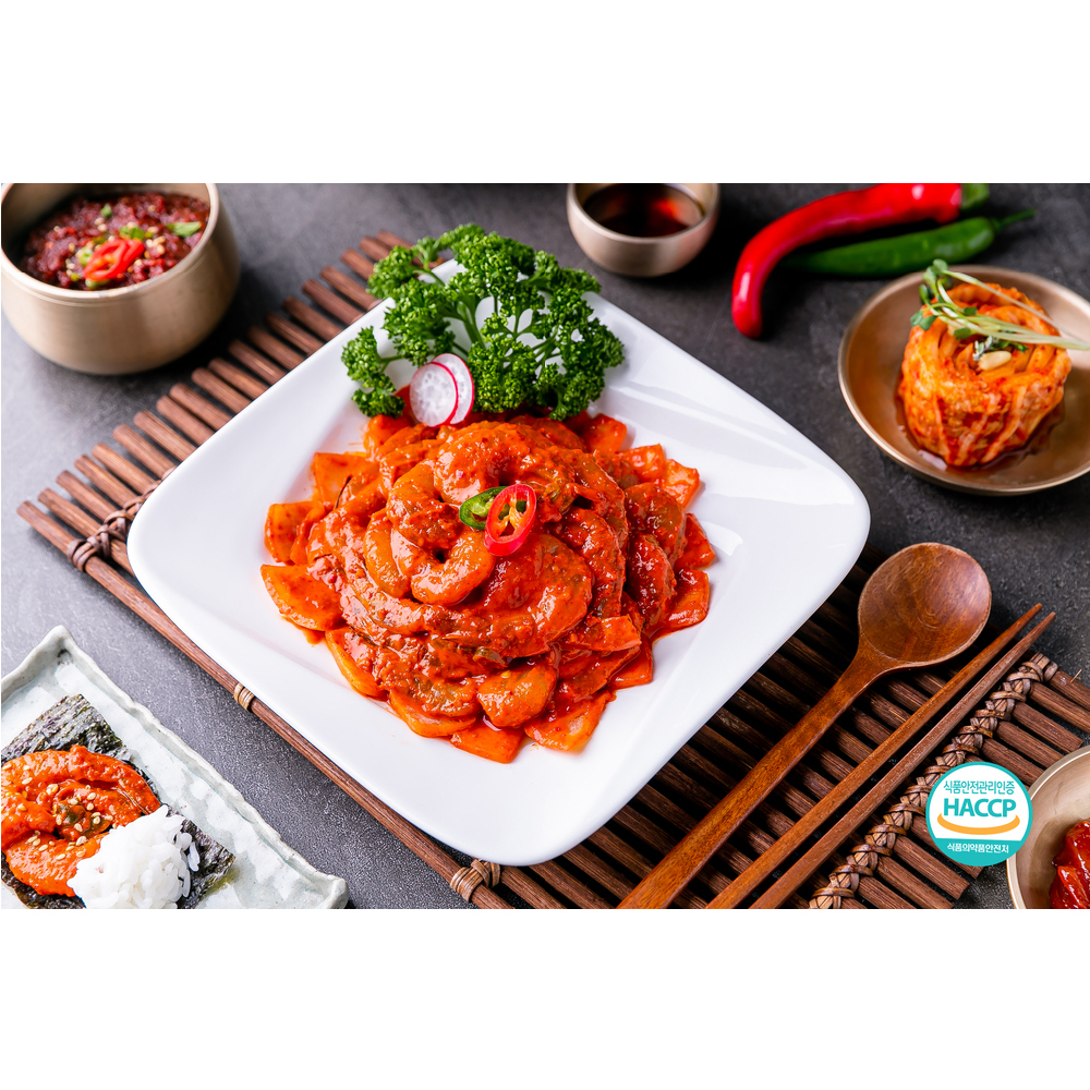 밥 반찬, 술안주로 좋은 대궐 로제 양념 깐새우장 250g / 500g 