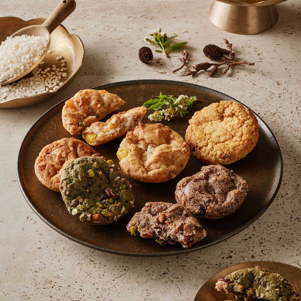 [서울3대팥죽맛집] 팥죽&구움찰떡 선물세트 담꽃4호 국산 팥 무가당 통팥죽