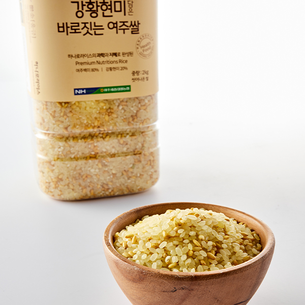 강황현미 담은 바로짓는 여주쌀 (2kg/23년)