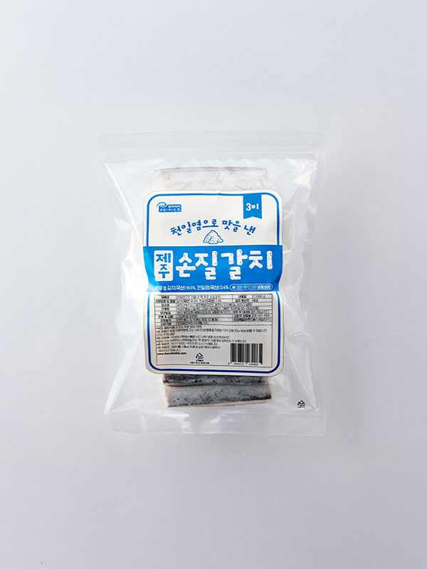 제주 손질 갈치 (먹갈치/3미/650g)
