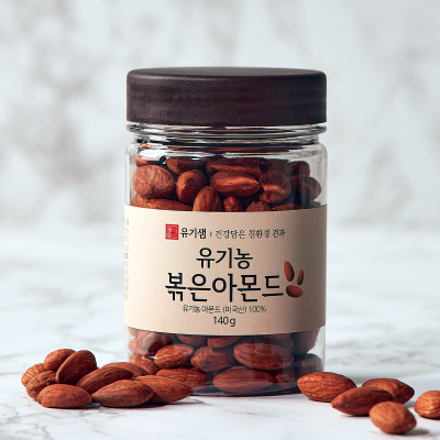 유기농 볶은 아몬드 140g 대표이미지 섬네일