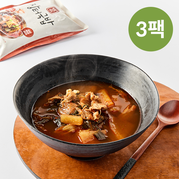 [라이브 한정]정담우리 소고기 얼큰장터국밥(750g)