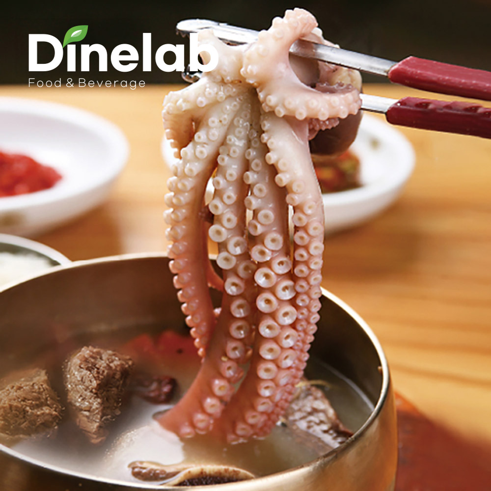 다인랩 원물 그대로 손질 통낙지 200g (3미)  x 3팩~