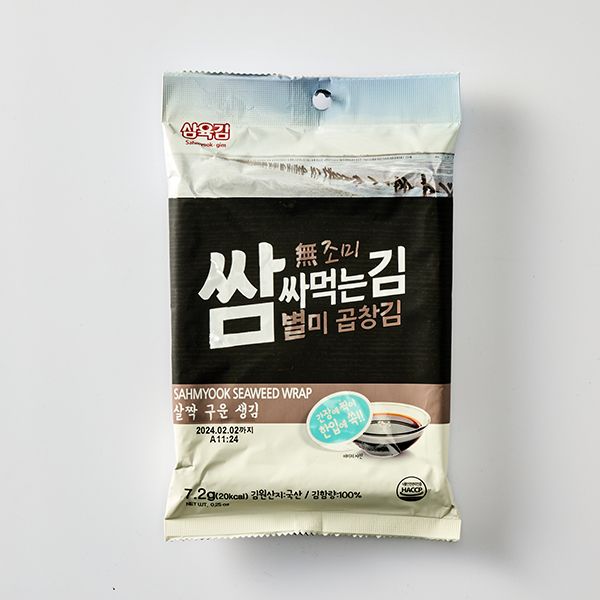 [대용량] 쌈싸먹는 곱창김(7.2g*20입)