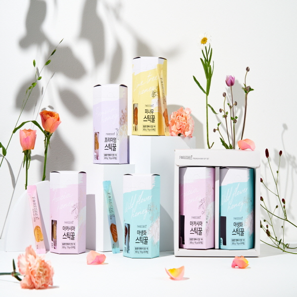 강원양봉 포레스비 스틱꿀 선물세트<10gx30입X2ea>