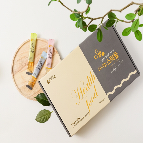 강원양봉 허니쉼 스틱꿀 선물세트