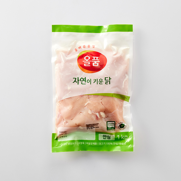 대용량 무항생제 닭안심살 (1kg)