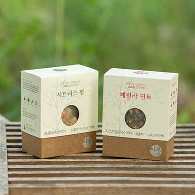 이풀 블렌딩 티백 세트 시트러스필&페릴라민트 대표이미지 섬네일