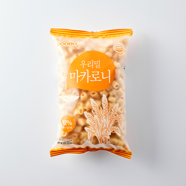 우리밀 마카로니 과자(120g)