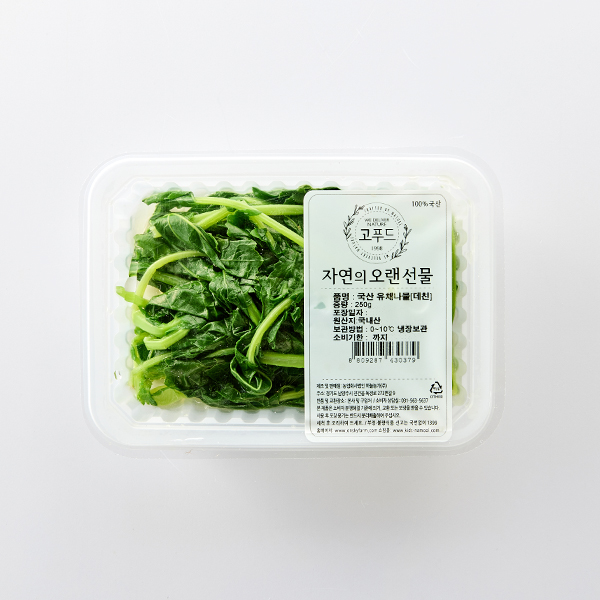 국산 데친 유채나물 (250g)