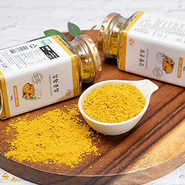 K-FOOD 강황 건강 선물세트(강황가루,강황 환, 잣,잣엿,잣과자)