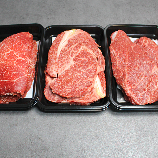 [한성가횡성한우]정품 횡성한우 명품프리미엄 실속세트 5호 1.2kg(등심400g,불고기400g,국거리400g)