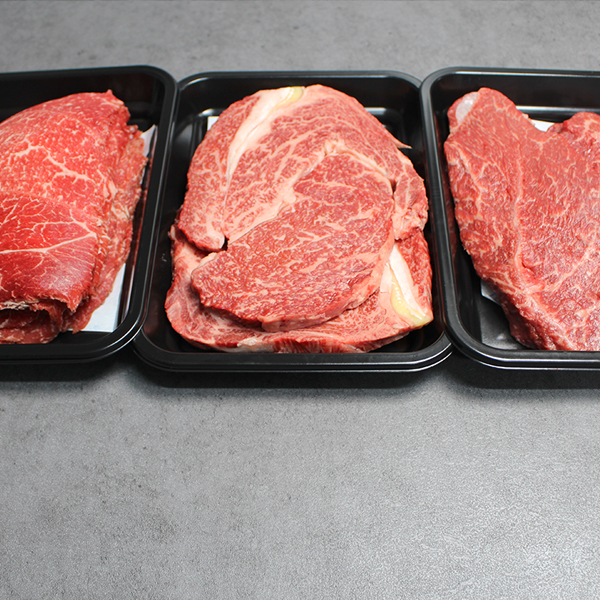 [한성가횡성한우]정품 횡성한우 명품프리미엄 실속세트 5호 1.2kg(등심400g,불고기400g,국거리400g)