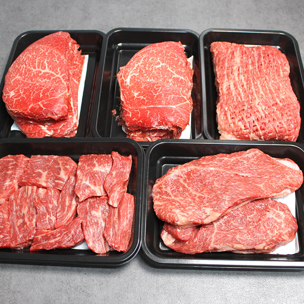[한성가횡성한우]정품 횡성한우 명품프리미엄 실속세트 8호 2kg(불고기400g X 2,국거리400g,장조림400g,산적400g)