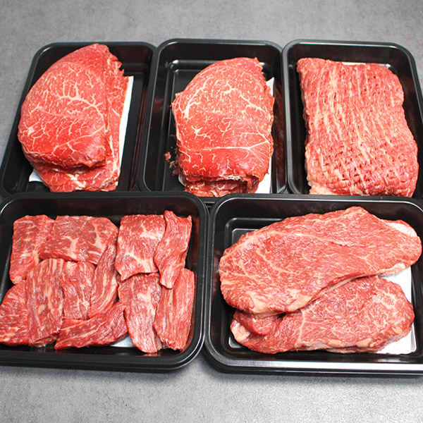 [한성가횡성한우]정품 횡성한우 명품프리미엄 실속세트 8호 2kg(불고기400g X 2,국거리400g,장조림400g,산적400g)