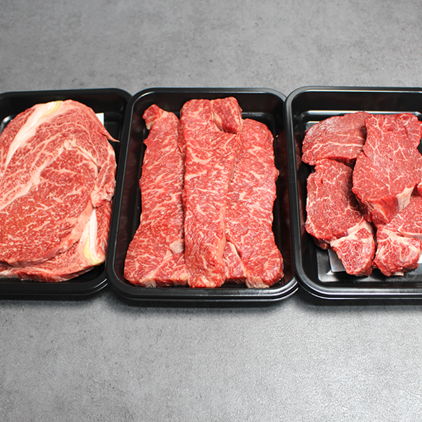 [한성가횡성한우]정품 횡성한우 명품프리미엄 실속세트 9호 1.2kg(등심 400g,안심400g,채끝400g)