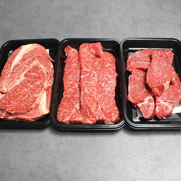[한성가횡성한우]정품 횡성한우 1++등급 명품프리미엄 혼합세트 28호 1.5kg(등심 500g,채끝등심 500g,안심 500g)