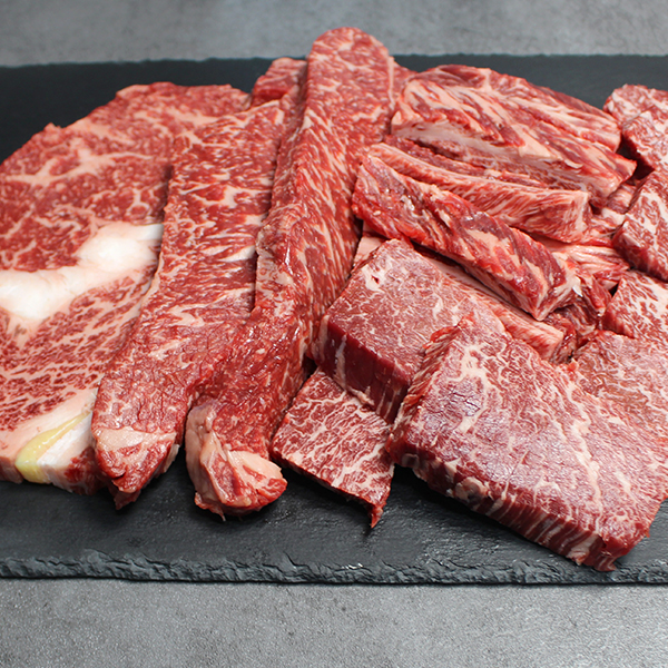 [한성가횡성한우]정품 횡성한우 투뿔등급 구이세트 5호 800g(등심200g,채끝 200g,갈비살 200g X 2)