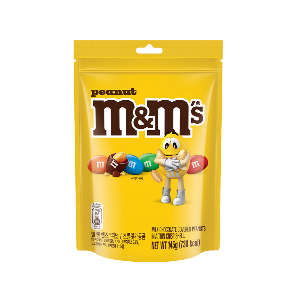 엠엔엠즈 밀크 & 피넛 파우치 145g 