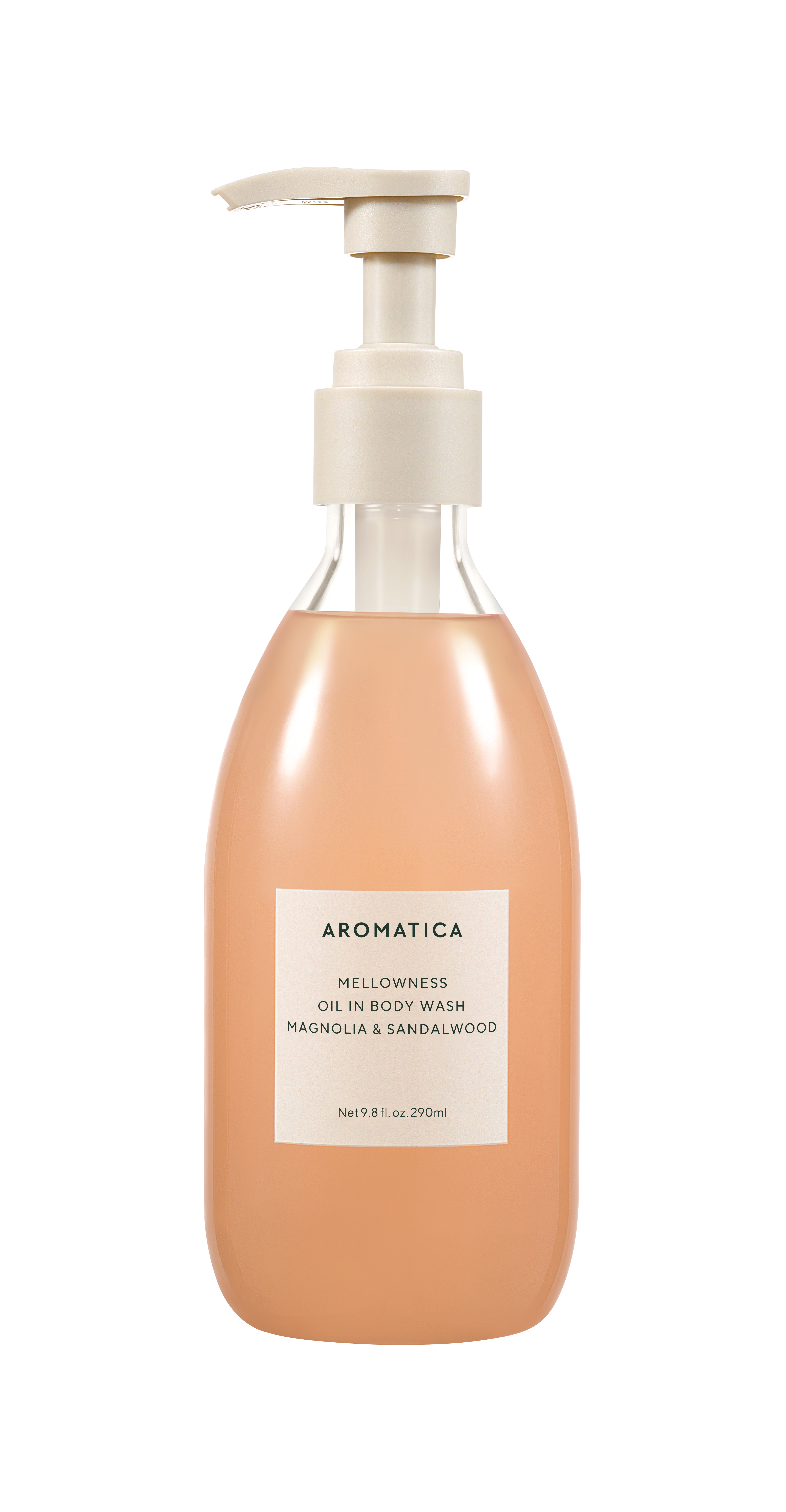 아로마티카 멜로우니스 오일 인 바디워시 매그놀리아 & 샌달우드 290ml