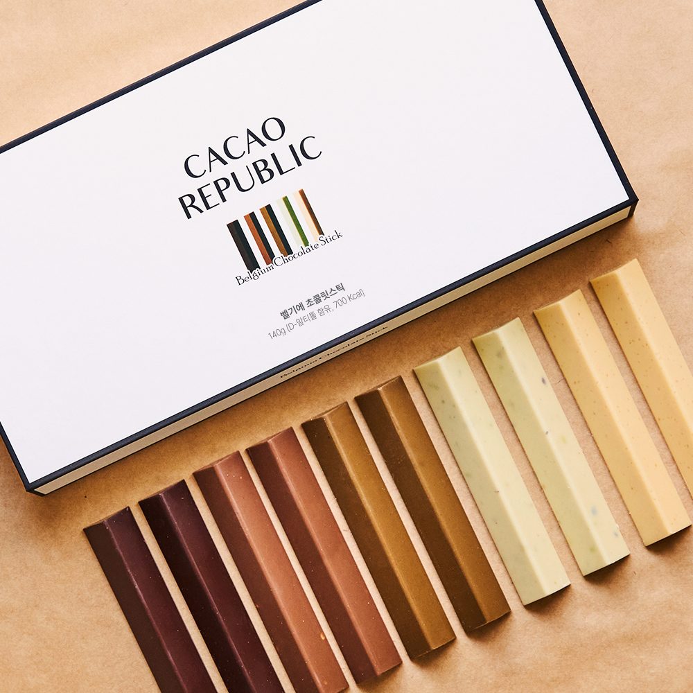 벨기에 수제초콜릿 스틱 선물세트 2종