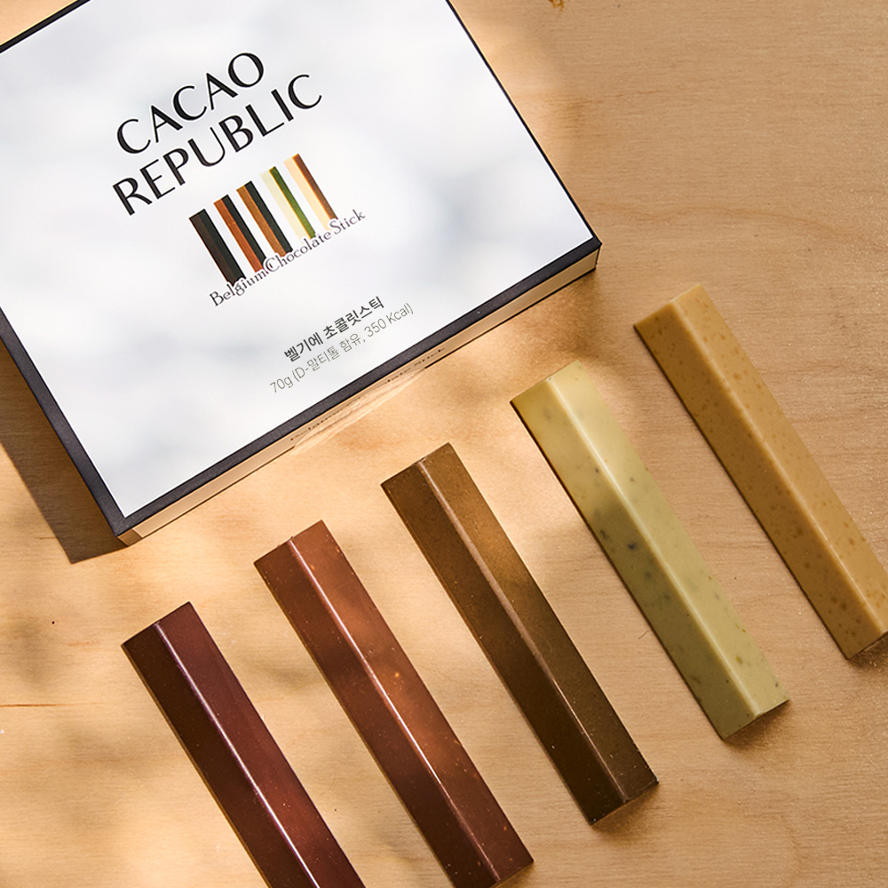 벨기에 수제초콜릿 스틱 선물세트 2종