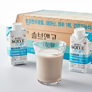 [박스] 솔브앤고 피로&스트레스케어 (200mL x 18입) 대표이미지 섬네일