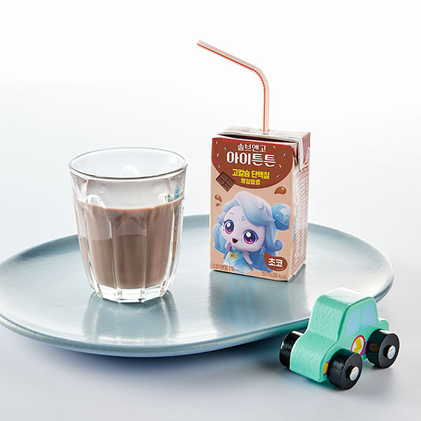 [박스] 캐치! 티니핑 솔브앤고 아이튼튼 초코 (150mL x 24입)