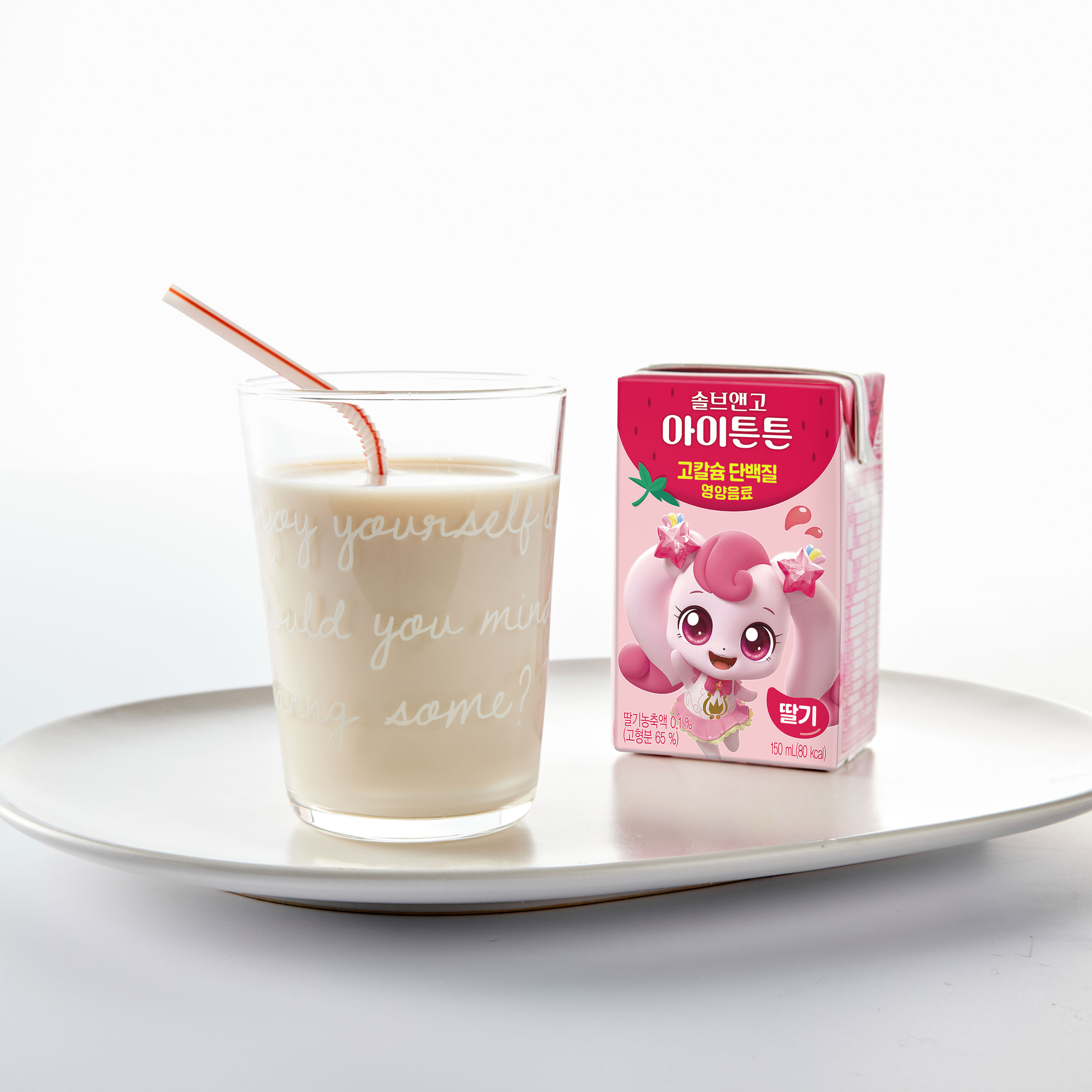 [박스] 캐치! 티니핑 솔브앤고 아이튼튼 딸기 (150mL x 24입)