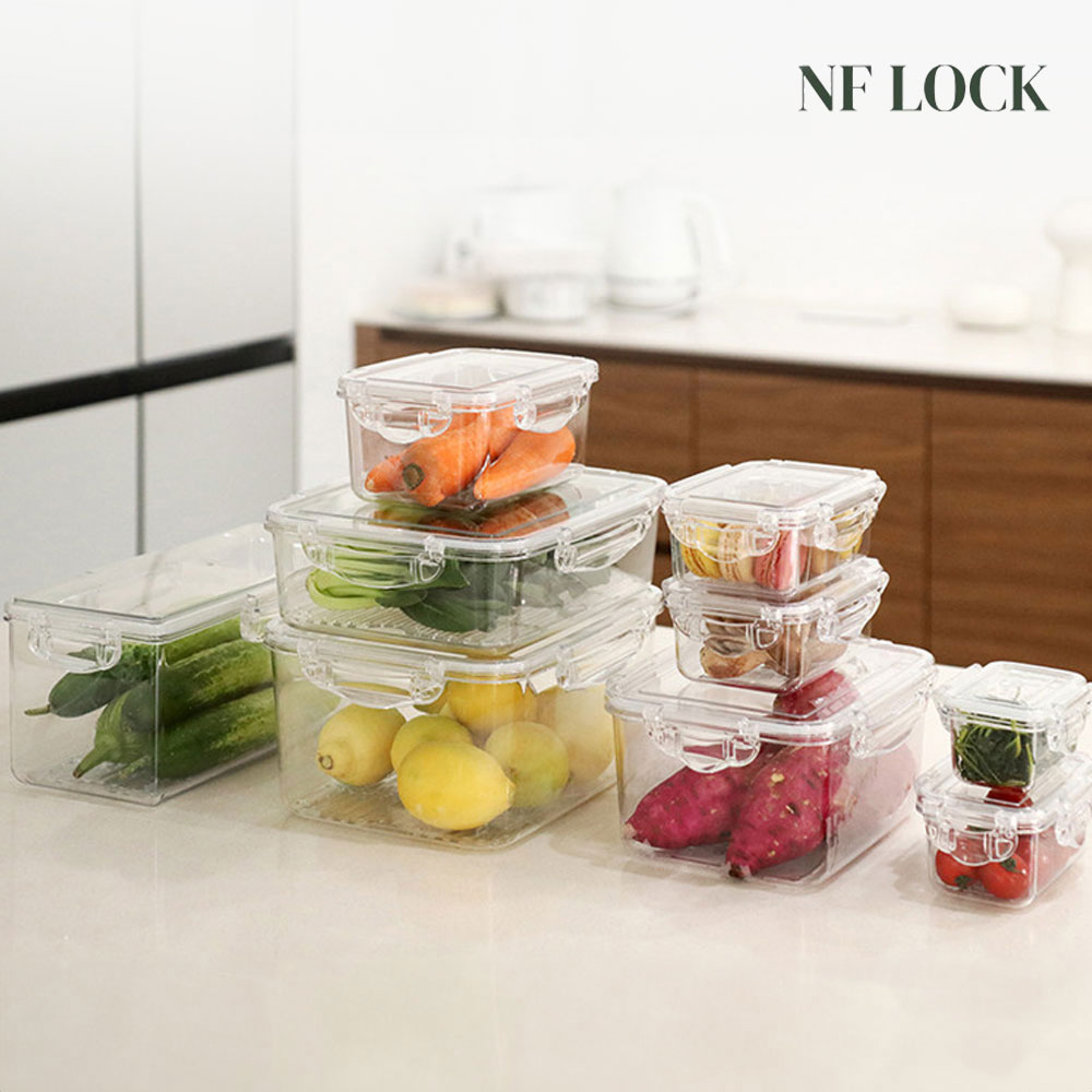 NF LOCK 엔에프락 직사각 트라이탄 밀폐용기 대표이미지 섬네일