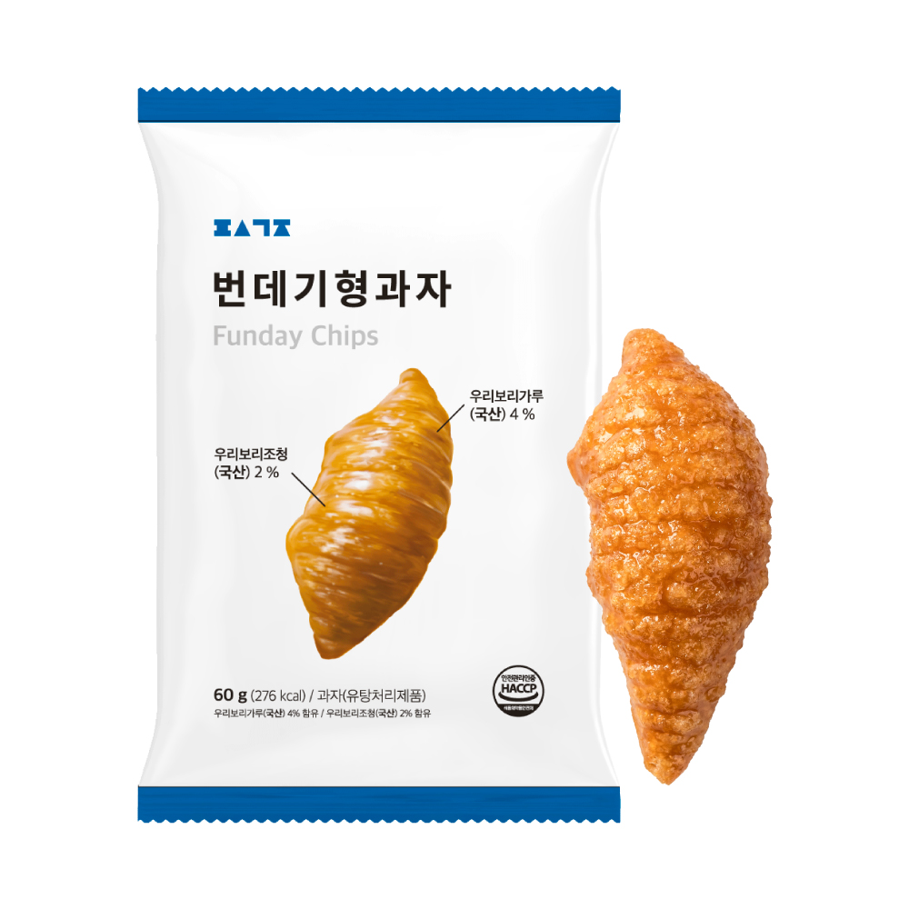 편식공장 번데기형과자 (60g X 12봉입) 