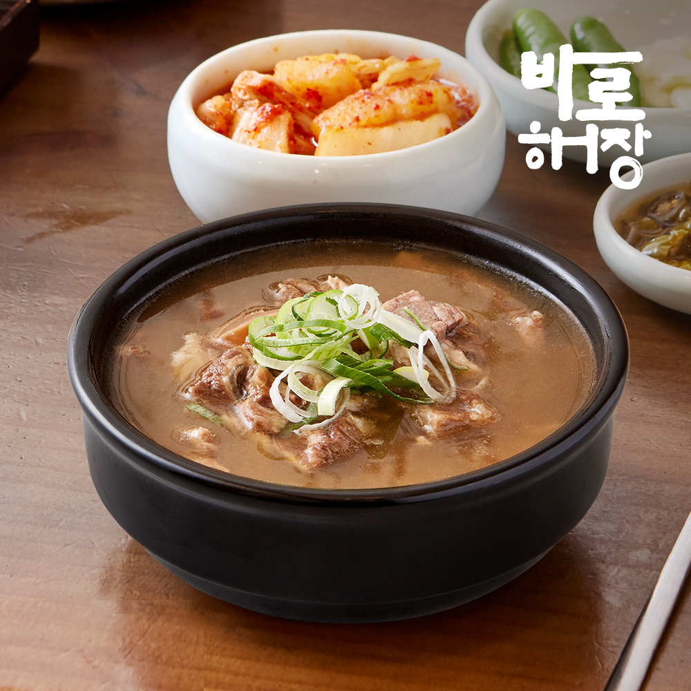 바로해장 소한마리 해장국 (400g)