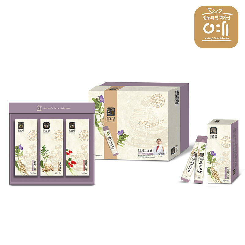 [학가산예조청] 짜먹는 조청 택1 (생강조청/도라지조청/오미자조청/혼합세트) 대표이미지 섬네일