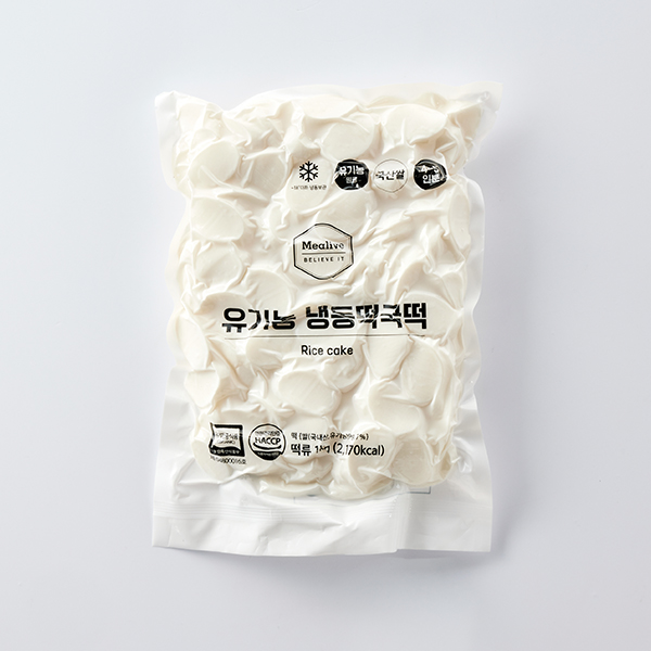 [대용량]</br> 유기농 쌀 떡국떡 (1kg)