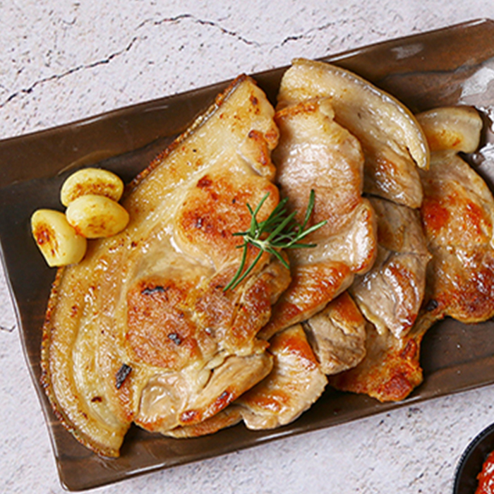 [육즙팡팡] 감칠맛 제주도 흑돼지 돔베고기 500g+500g 2팩(1kg)