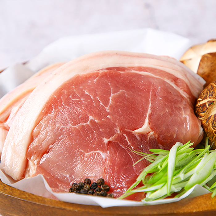 [육즙팡팡] 감칠맛 제주도 흑돼지 돔베고기 500g+500g 2팩(1kg) 대표이미지 섬네일
