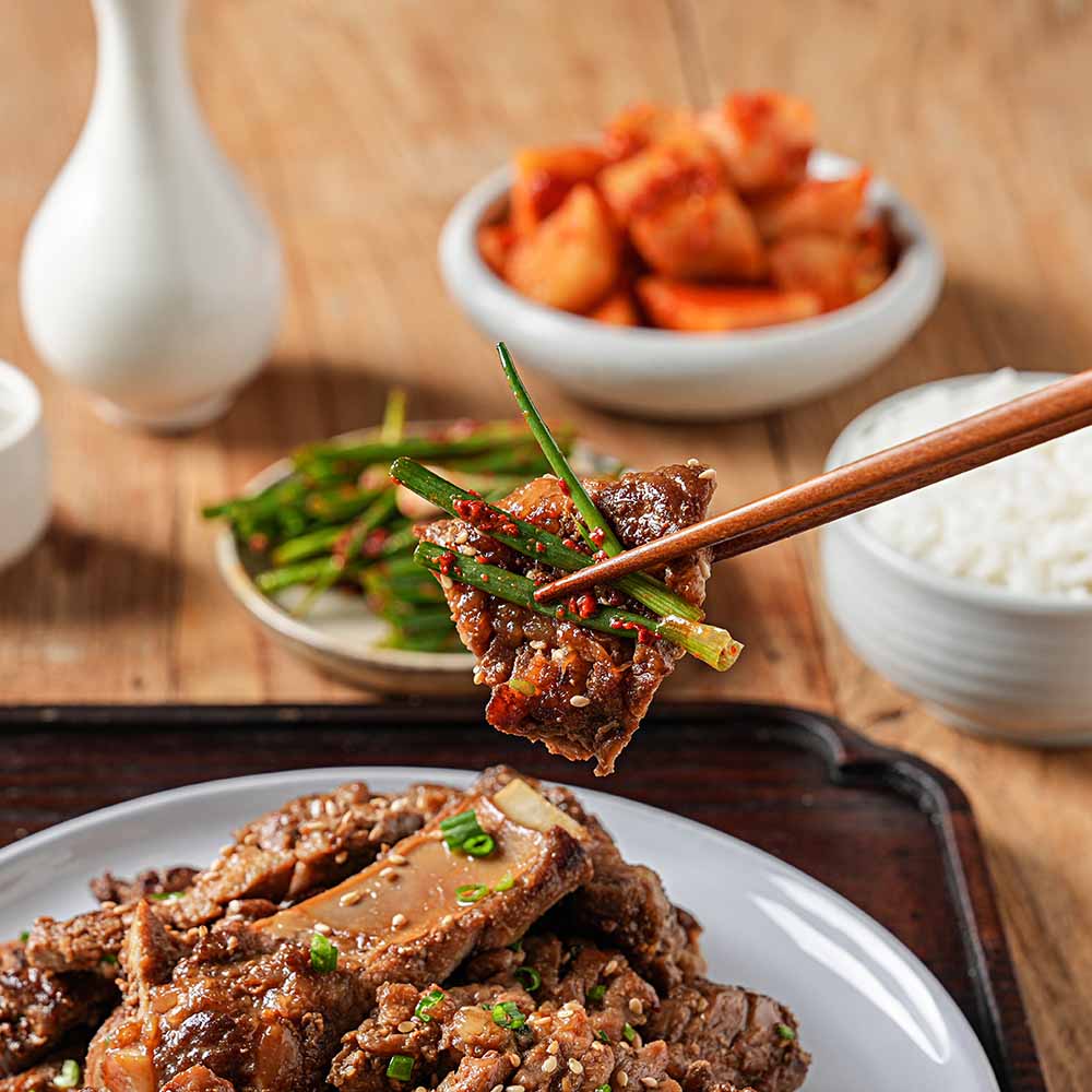 [선물세트] 100% 국내산 수제양념 돼지갈비 선물세트 (1.6kg/3.2kg)