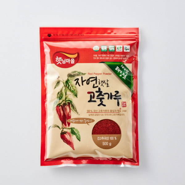 [쿠폰20%]자연 태양초 고춧가루 (500g)