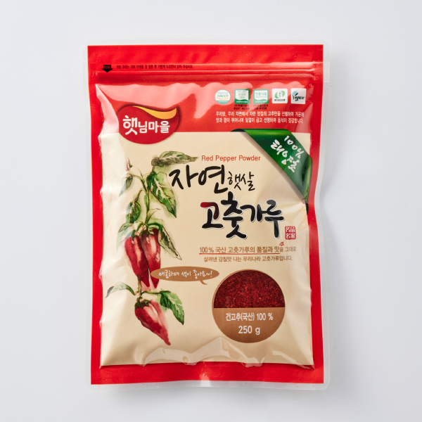 [쿠폰20%]자연 태양초 고춧가루 (250g)