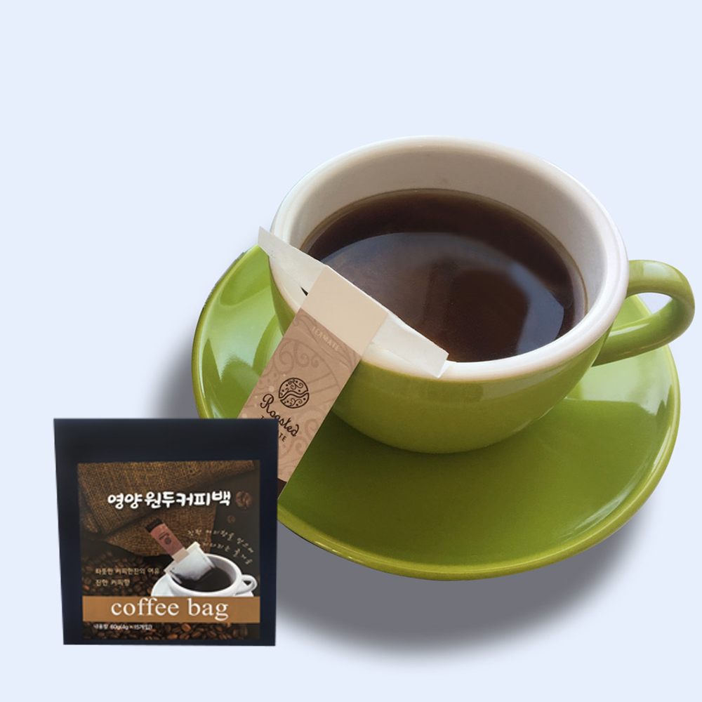 집에서 간편하게 즐기는 향긋함 영양복지재단 원두 커피백/커피드립백 대표이미지 섬네일