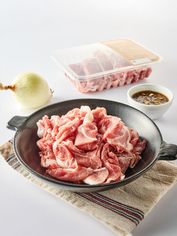 한근 우리한돈 앞다리(불고기용, 600g)ㅣ우리농장