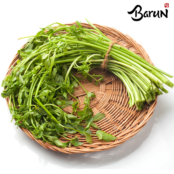 [참바른] 숨쉬는 미나리 1kg(200g x 5팩 소포장)