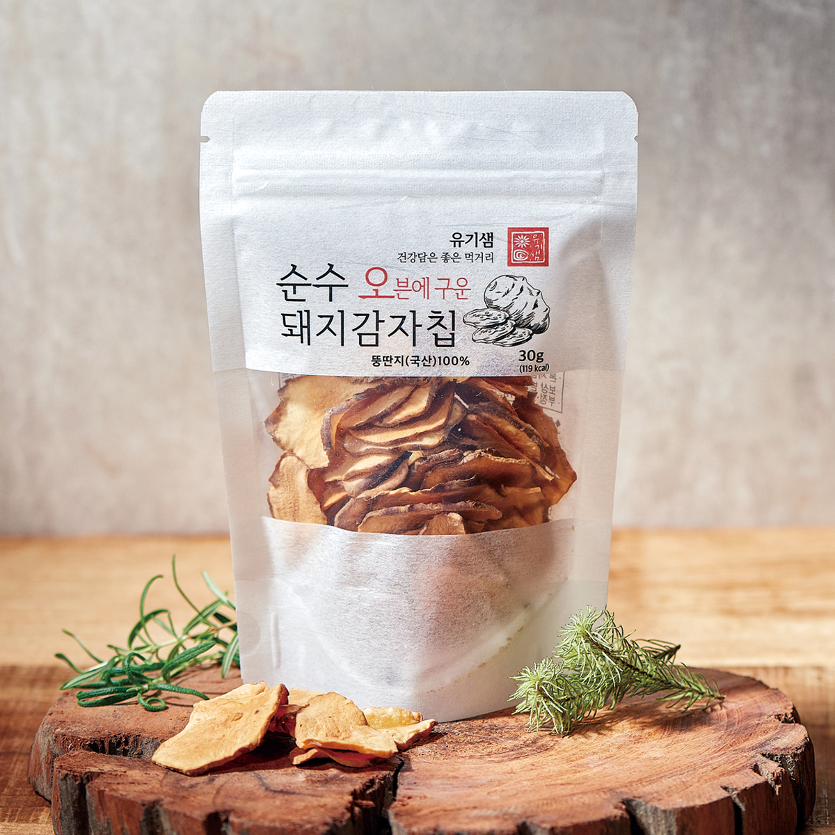 구운 돼지감자칩 (30g)